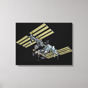 Computer generated view 10 canvas print