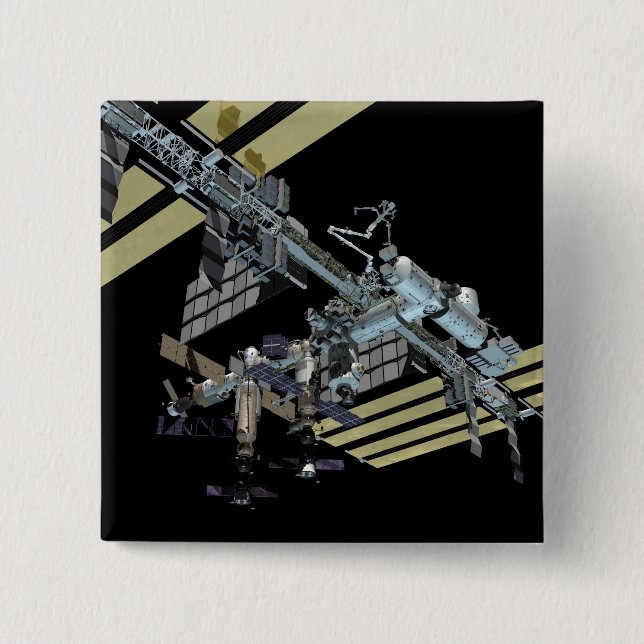 Computer generated view 12 15 cm square badge (Front)
