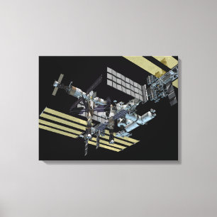 Computer generated view 16 canvas print