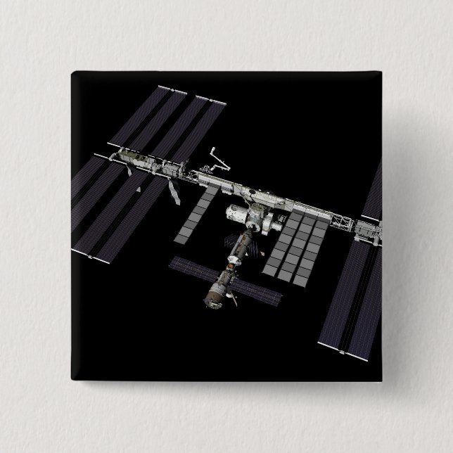 Computer generated view 24 15 cm square badge (Front)