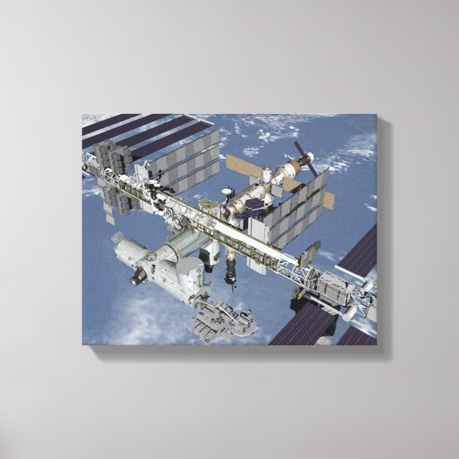 Computer generated view 5 canvas print (Front)