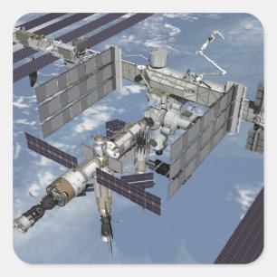 Computer generated view 6 square sticker