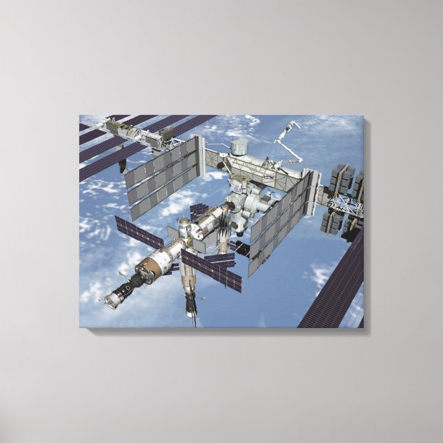 Computer generated view 8 canvas print (Front)