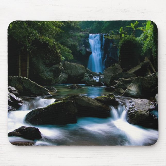 Computer generated waterfall mouse pad (Front)