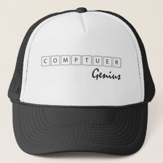 Computer Genius Trucker Hat