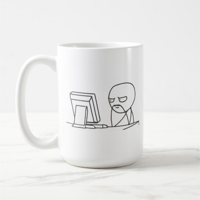 Computer Guy Meme‏ - Mug (Left)