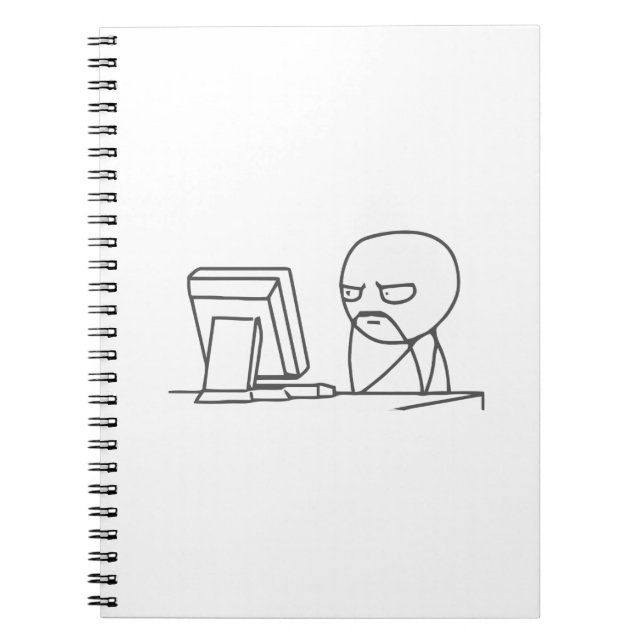 Computer Guy Meme‏ - Notebook (Front)