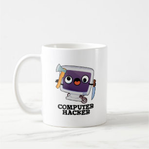Computer Hacker Funny Technology Pun  Coffee Mug