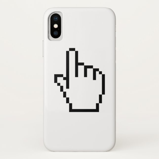 COMPUTER HAND POINTER / MOUSE CURSOR Case-Mate iPhone CASE (Back)
