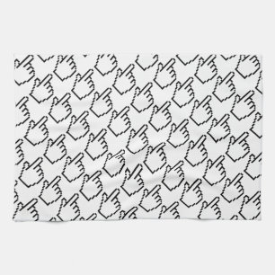 COMPUTER HAND POINTER / MOUSE CURSOR TEA TOWEL