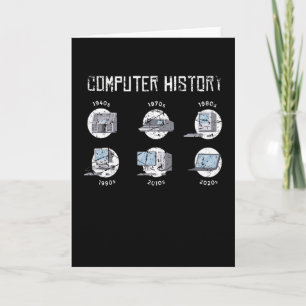 Computer History Computer Scientist Hacker It Card
