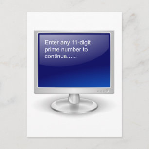 Computer Humour Postcard