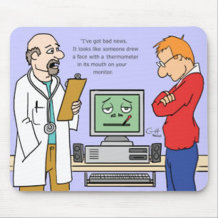 Computer Ills Mouse Pad