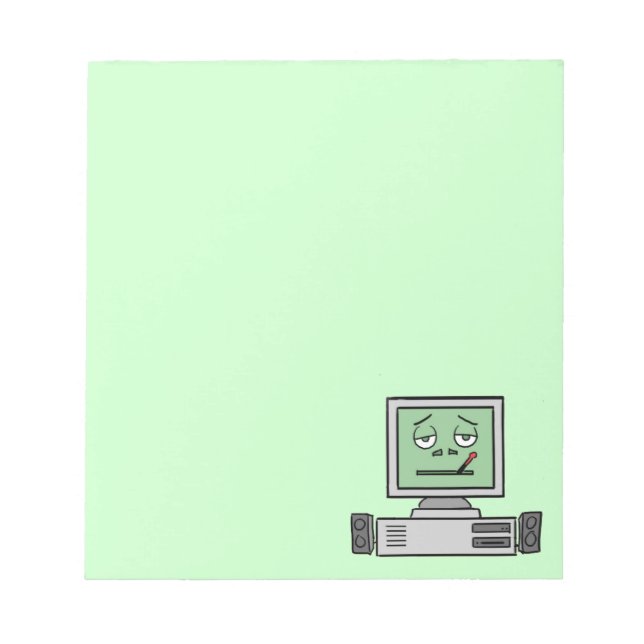 Computer Ills Notepad (Front)