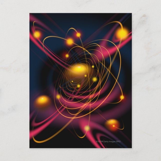 Computer illustration technique postcard (Front)