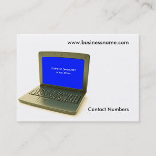 Computer image for Business- Card