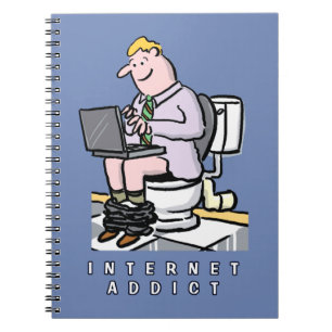 Computer, Internet and Social Media Addiction Notebook