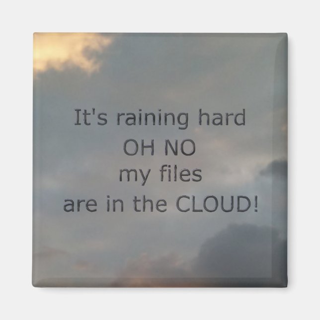 Computer Joke Magnet (Front)