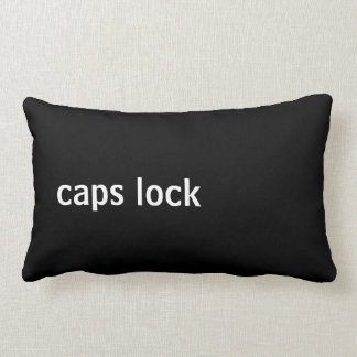 Computer Keyboard Button (caps lock) Lumbar Cushion