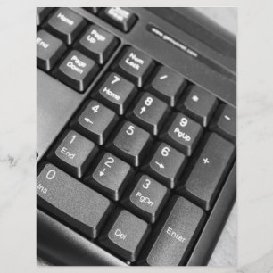 Computer keyboard flyer