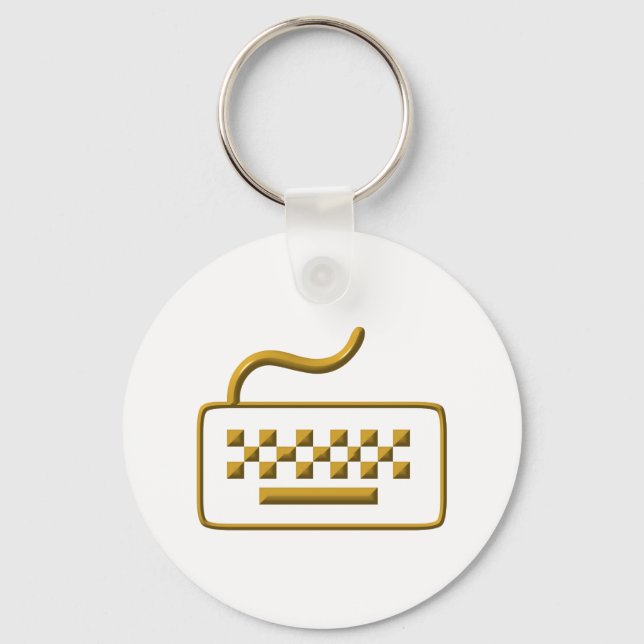 Computer Keyboard Key Ring (Front)