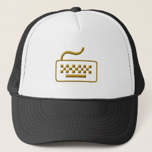 Computer Keyboard Trucker Hat