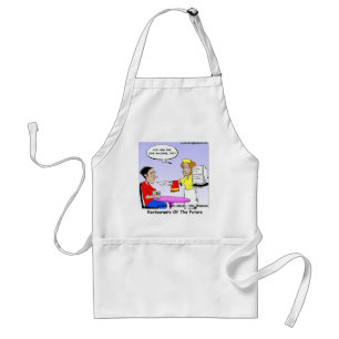 Computer Links Funny Cartoon Gifts & Collectibles Standard Apron