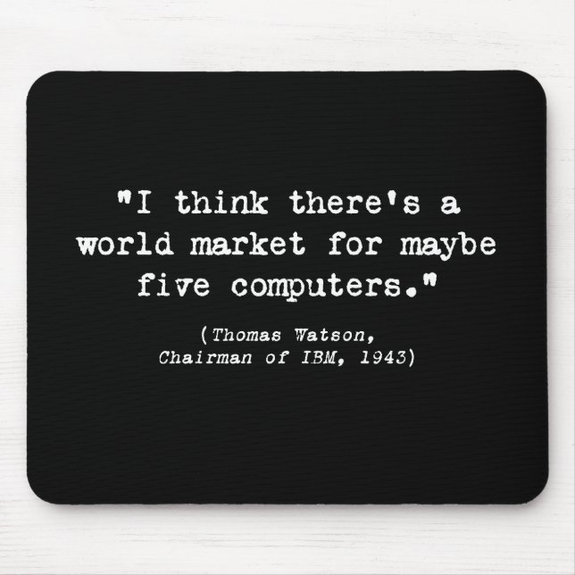 Computer Market Mouse Pad (Front)