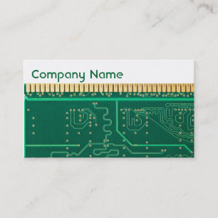Computer memory plate business card