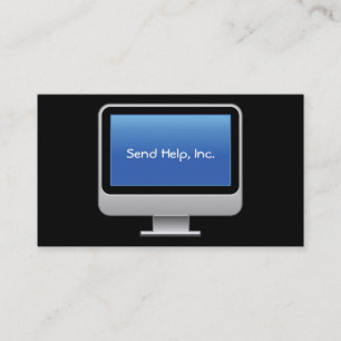 Computer Monitor Business Card