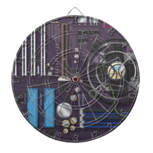 Computer Motherboard Dartboard