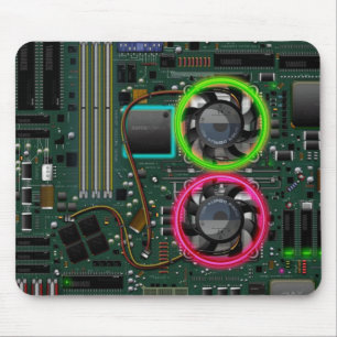 Computer MotherBoard Mouse Pad