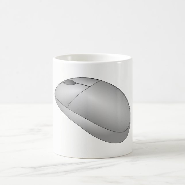 Computer Mouse Coffee Mug (Center)