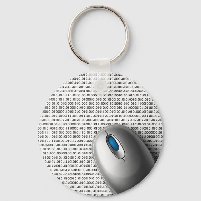 Computer mouse key ring (Front)