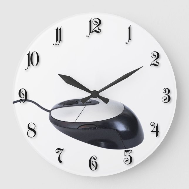 Computer mouse large clock (Front)