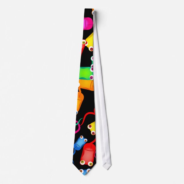 Computer Mouse Wallpaper Tie (Front)
