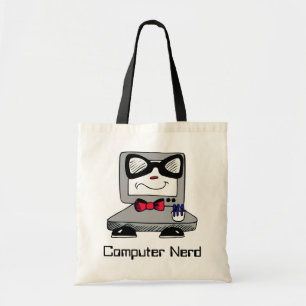 Computer Nerd Geek Tote Bag