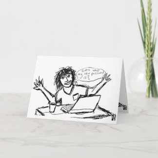 Computer Nerd Humourous Card