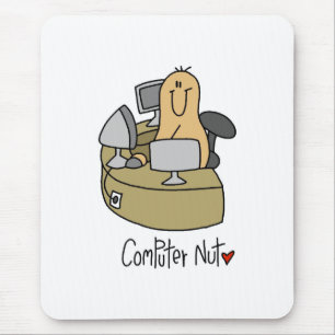 Computer Nut Mouse Pad