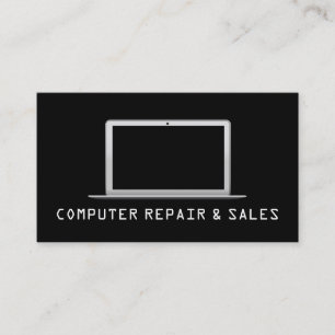 Computer PC Electronics Repair Business Card