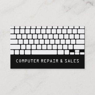 Computer PC Electronics Repair Business Card