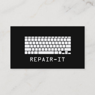 Computer PC Electronics Repair Business Card