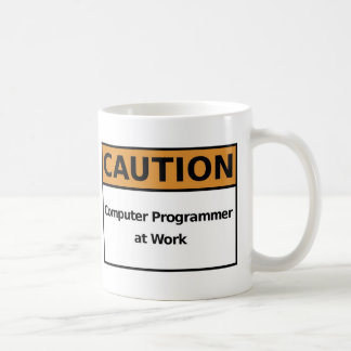 Computer Programmer at Work Coffee Mug