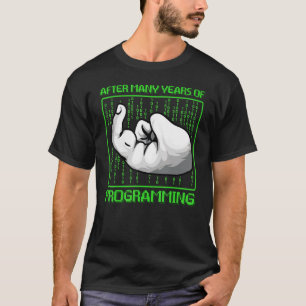 Computer Programmer Bug Coding Binary Code  Progra T-Shirt
