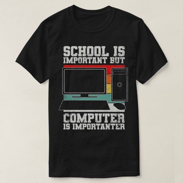 Computer Programmer Computer Science T-Shirt (Design Front)