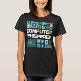 Computer Programmer Geeks Funny Saying Computer Wh T-Shirt