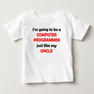 Computer Programmer Like My Uncle Baby T-Shirt