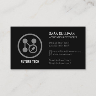 Computer Programmer Technology Business Card