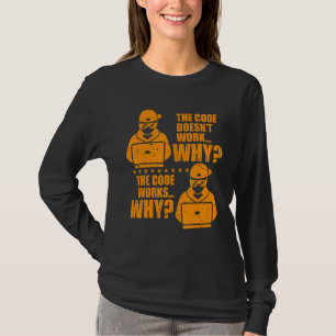 Computer Programmer The Code Works Why Memes T-Shirt