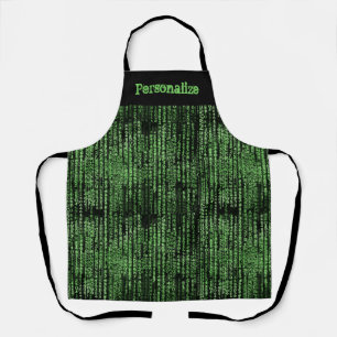 Computer Programming Matrix Data Personalized Apron